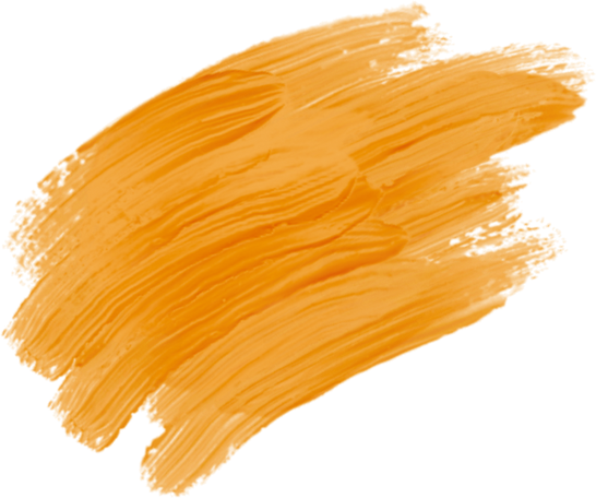 Orange Paint Brush