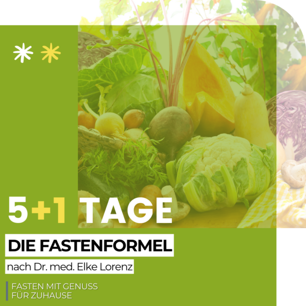 Die Fastenformel 5+1 Tage<br>Einzelteilnehmer<br>.
